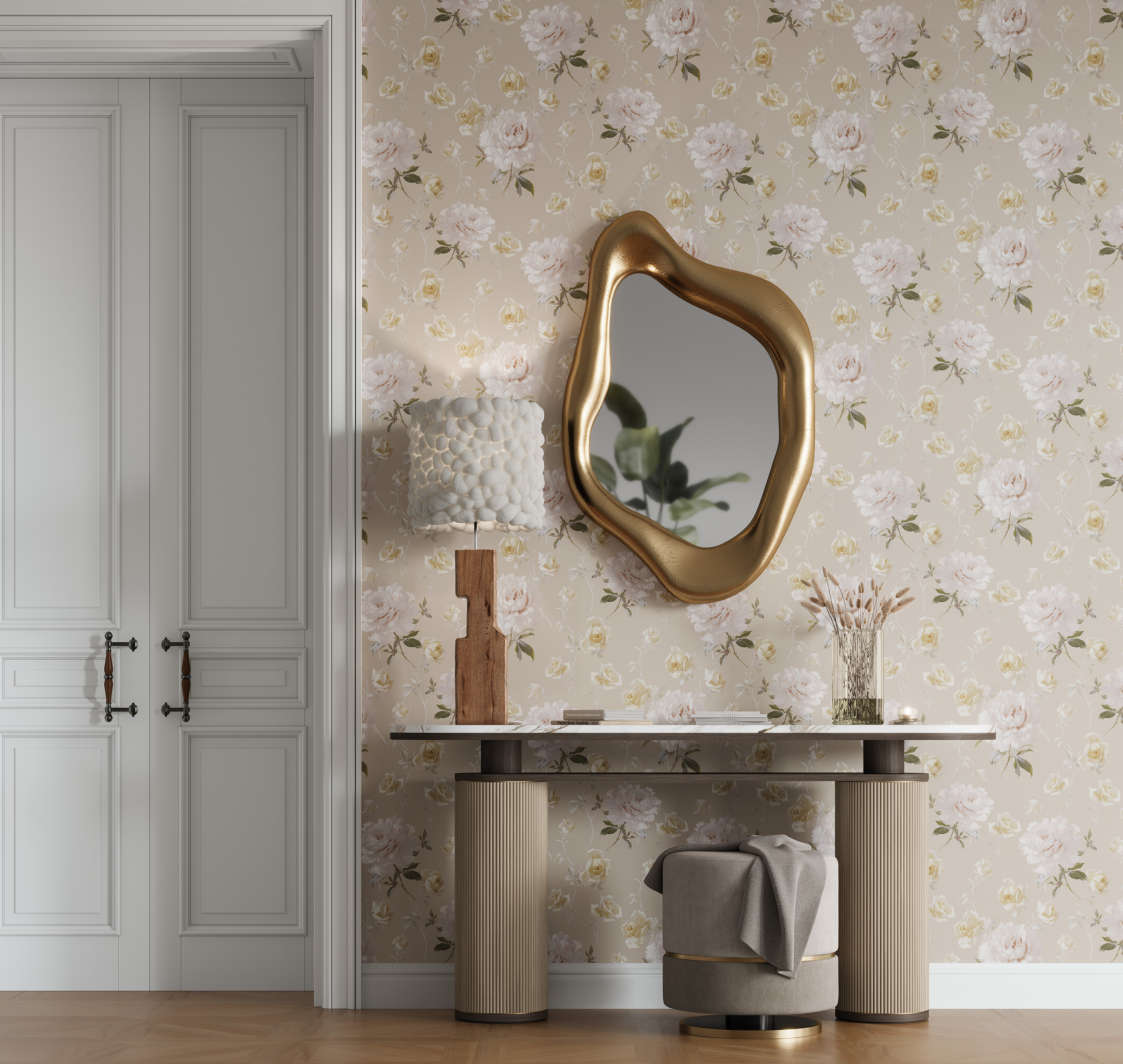 Панно Loymina Королева Афродита FL4 002 3×3 фото в интерьере